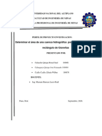 Cuenca Hidrográfica Por El Método de Rectángulo de Gravelius PDF