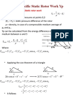 The Specific Static Rotor Work Yp