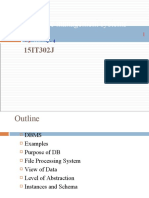 15IT302J DBMS Sessionwise Unit I 1