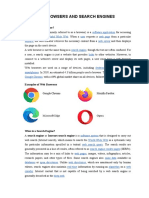 Web Browsers and Search Engines