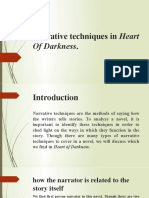 Narrative Techniques in Heart: of Darkness