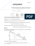 Exercices Geometrie Bac Pro Industriel