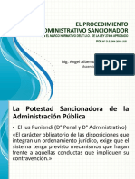 El Procedimiento Administrativo Sancionador