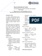 Resorte Helicoidal de Torsión Grupo 4