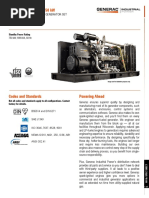 Industrial Spark-Ignited Generator Set: Standby Power Rating