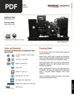 Industrial Diesel Generator Set: Standby Power Rating