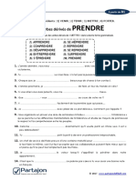 Synonyme Prendre