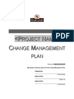 Change Management Plan