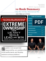 Extreme Ownership Executive Summary