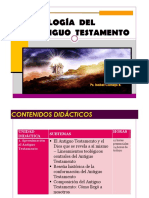 TEOLOGÍA DEL ANTIGUO TESTAMENTO - METODOLOGÍA DE ESTUDIO PS. Isabel Cornejo