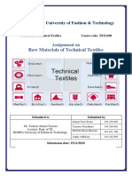 Raw Materials of Technical Textiles 