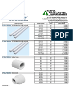 Polygon PP-R Pricelist 2018