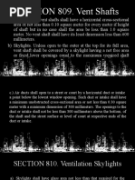 SECTION 809. Vent Shafts