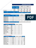 Programa Semanal - Noviembre - Pioneer