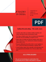 History of Radio in India