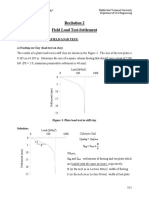 Recitation 2 Field Load Test-Settlement