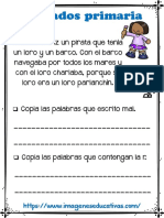 20 Dictados para Primaria 1º 2º y 3º Ciclo 1 10 PDF