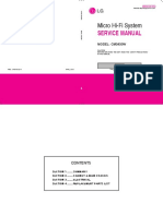 Micro Hi-Fi System: Service Manual