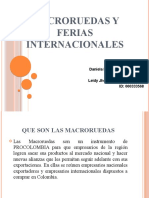 Macroruedas y Ferias Internacionales