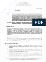 dm2020 0186 Interim Guidelines On Operations of Converted P and P Spaces Into TTMF PDF