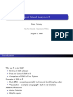 Social Network Analysis in R PDF