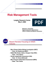 Risk Management Tools: Langley Research Center May 2, 2000