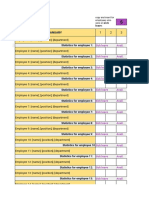 Visual Yearly Vacation Sick Leave Personal Leave Tracker Template