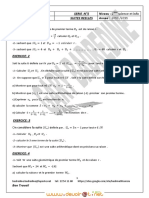 Série D'exercices N°5 - Math Suites Réelles - 2ème Sciences (2010-2011) MR Gary