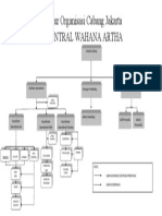 STRUKTUR ORGANISASI Cabang