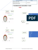 Ejercicios de Tolerancia Ejes y Agujeros.