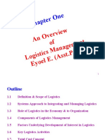 Int. To Logistics Chapter 1