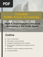 Week 8: Implementation of Accrual Accounting in The Public Sector