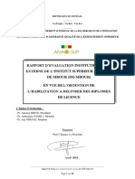 Institut Superieur de Sante de Mbour 0 PDF