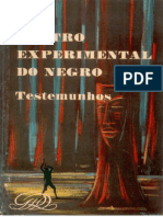 Teatro Experimental Do Negro Depoimentos