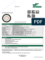 SH Class K RFC: Single Conductor Medium Voltage Portable Power Cable