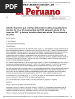 Decreto Supremo - #194-2