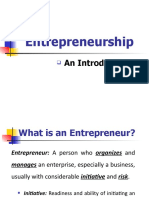 Entrepreneurship: An Introduction