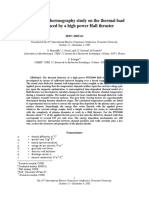 An Infrared Thermography Study On The Thermal Load PDF