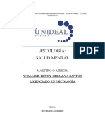 Antología SALUD MENTAL