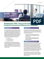 Toeic Cefr Flyer PDF