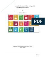 Achieving Sustainable Development Goals in Bangladesh: An Organizational Analysis