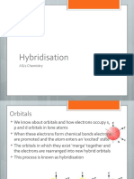 Hybridisation: AS/2 Chemistry