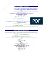 How To Calculate IV Flow Rates:: Example