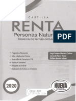 Cartilla Renta Personas Naturales 2020 PDF