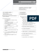 13 Present Simple: Affirmative, Negative, Questions, Short Answers