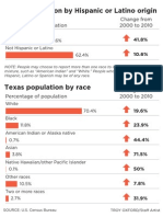 Texas Population by Race