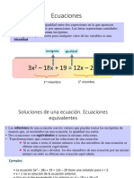 Ecuacionesinecuaciones, Relacionesyfunciones