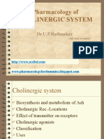 Pharmacology of Cholinomimetics BDS