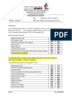 Kuwait National Petroleum Co. Commercial Department Invitation To Bid