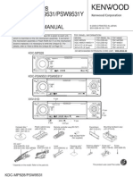 KDC-MP928 KDC-PSW9531/PSW9531Y XXV-01D: Service Manual